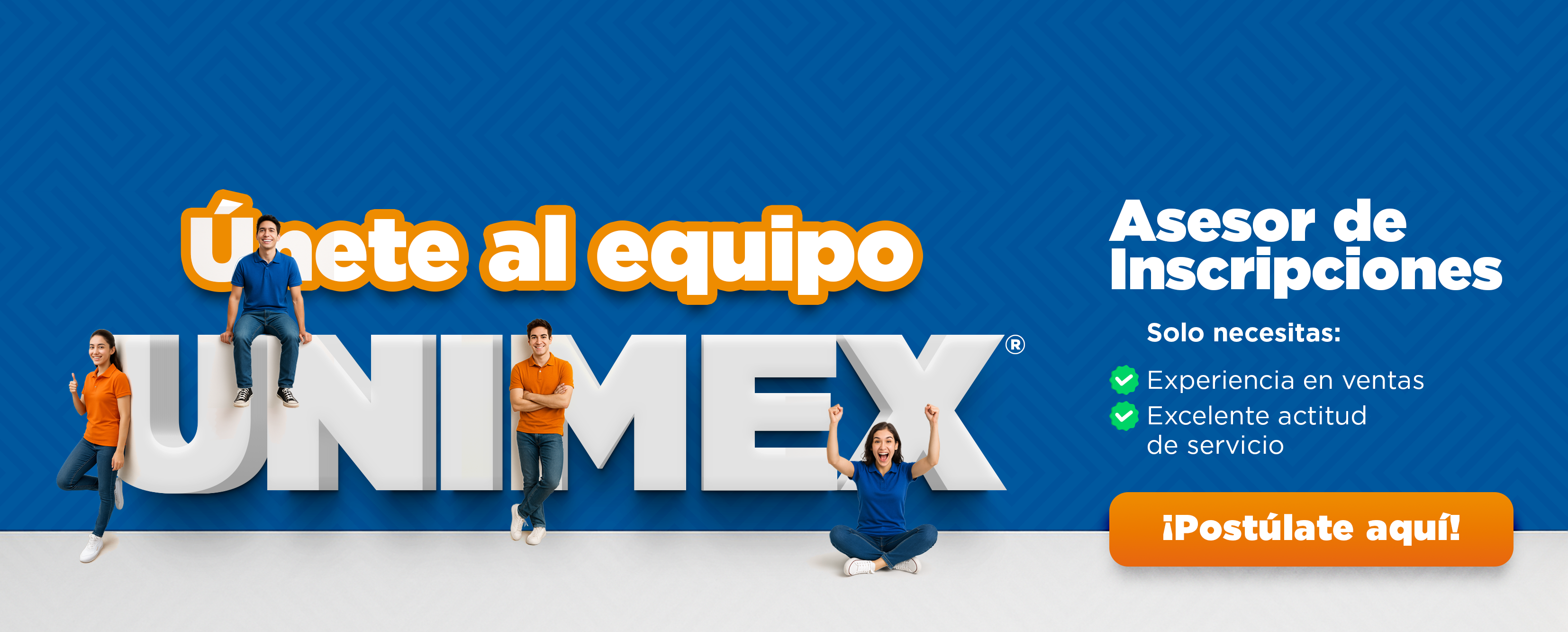 Únete al equipo