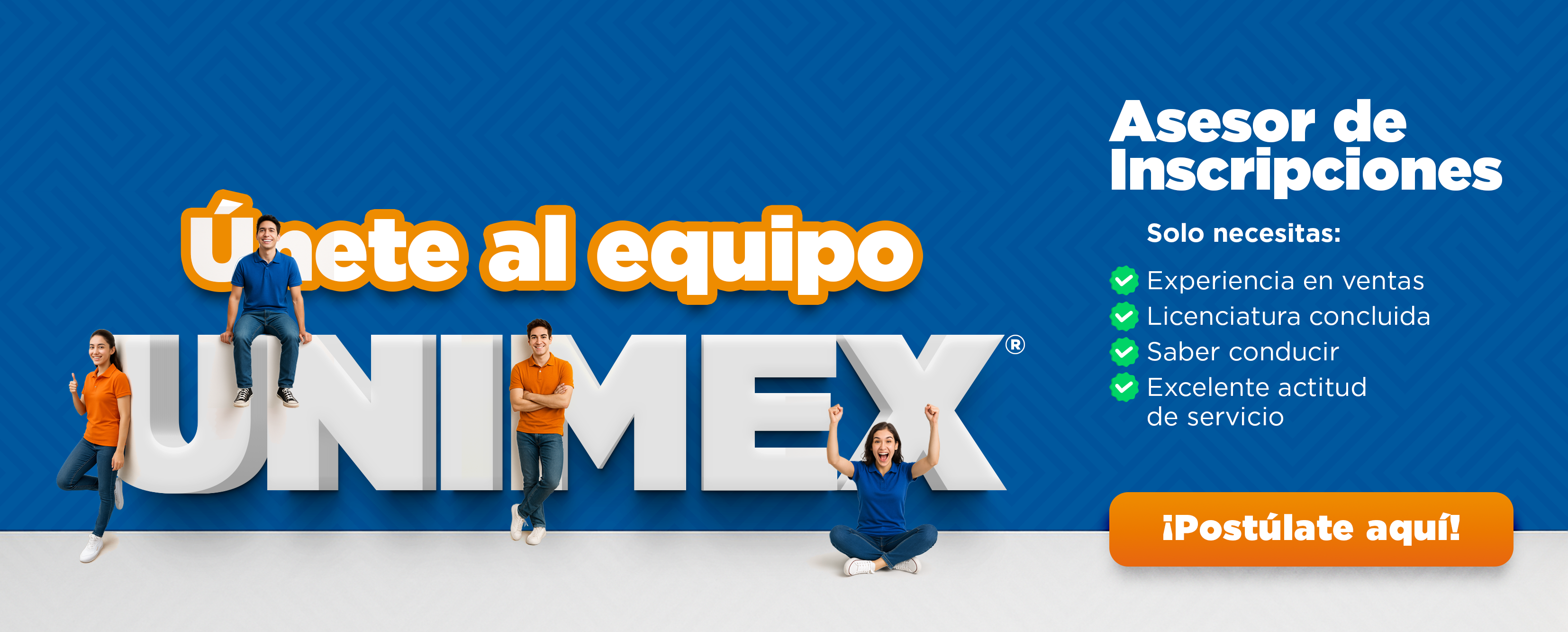 Únete al equipo